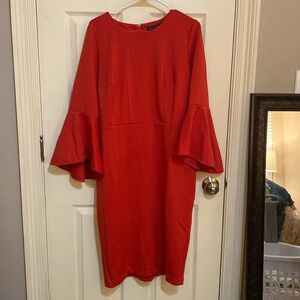 Eloquii Red Dress 16